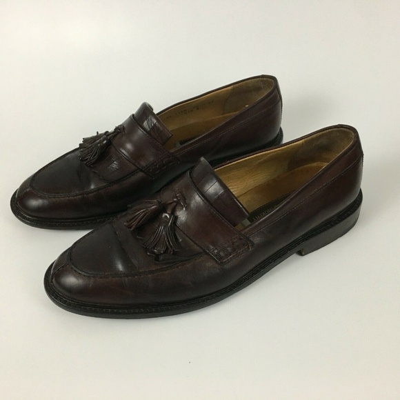 Johnston & Murphy Mens Loafers Size 9.5 Brown Tass - Picture 3 of 8
